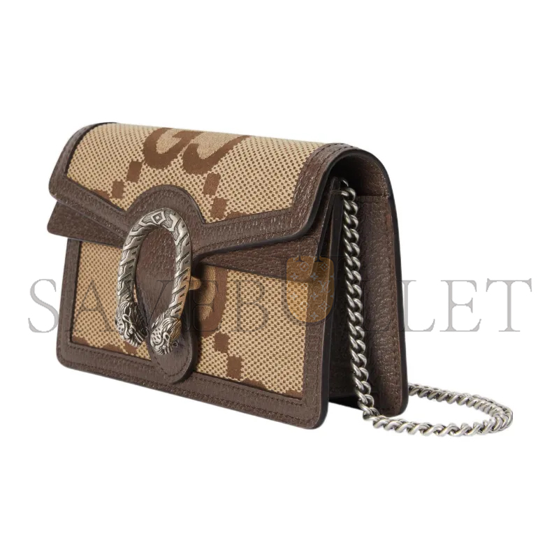 GUCCI DIONYSUS JUMBO GG SUPER MINI BAG ‎476432  (16.5*10*4cm)